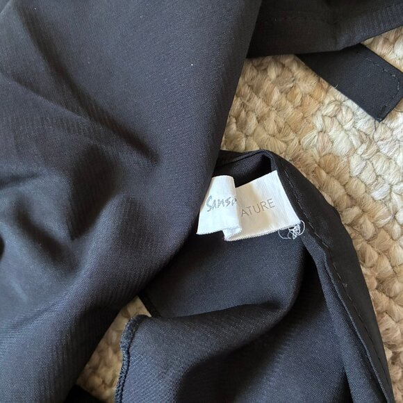 Sansha Signature Ballet Dance Black Tie Wrap Flared Skirt Size 2 - Picture 6 of 6